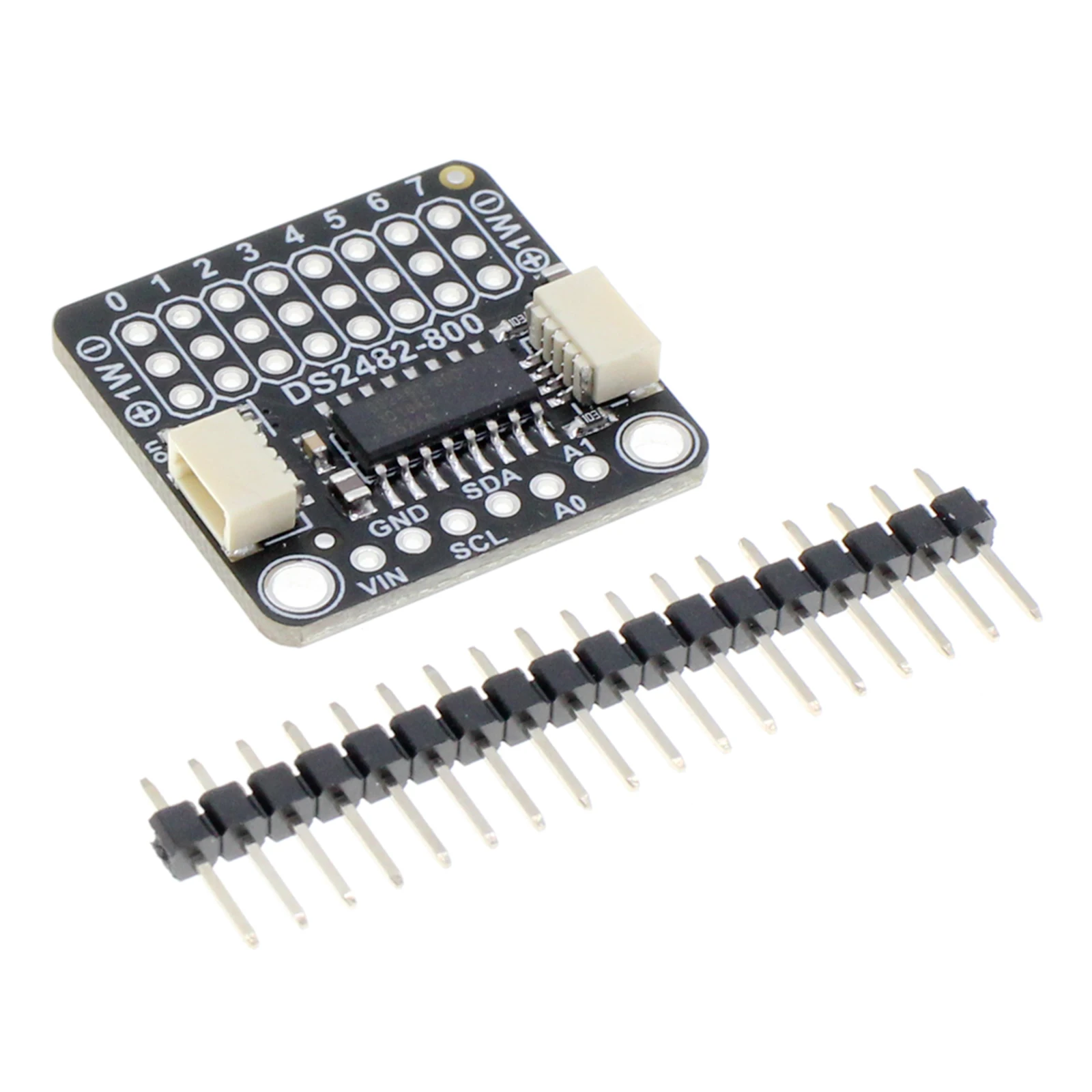 8-Channel I2C to 1-Wire Bridge DS2482S-800 STEMMA QT Qwiic Module for Industrial Sensor Monitoring
