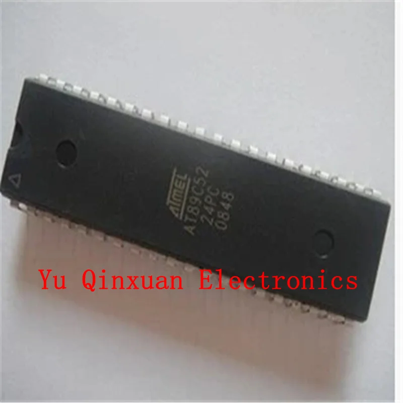 AT89C52-24PC PDIP-40 Operating temperature 0℃ ~ 70℃, new original stock