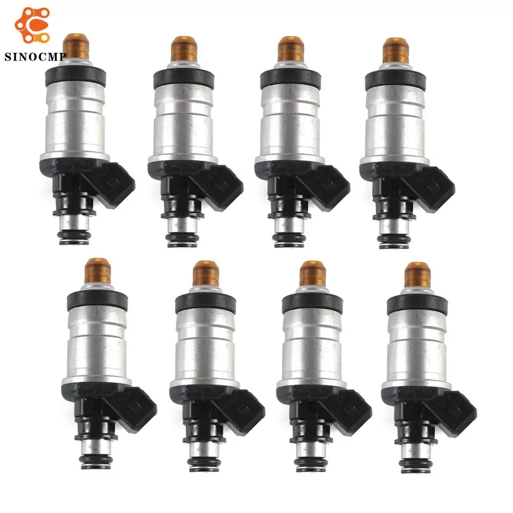 

8Pcs Fuel Injector Nozzle Common Rail Injector Assembly 18715T1 805225A1 For Mercury Outboard 150 thru 300HP 1998-2005 Injector