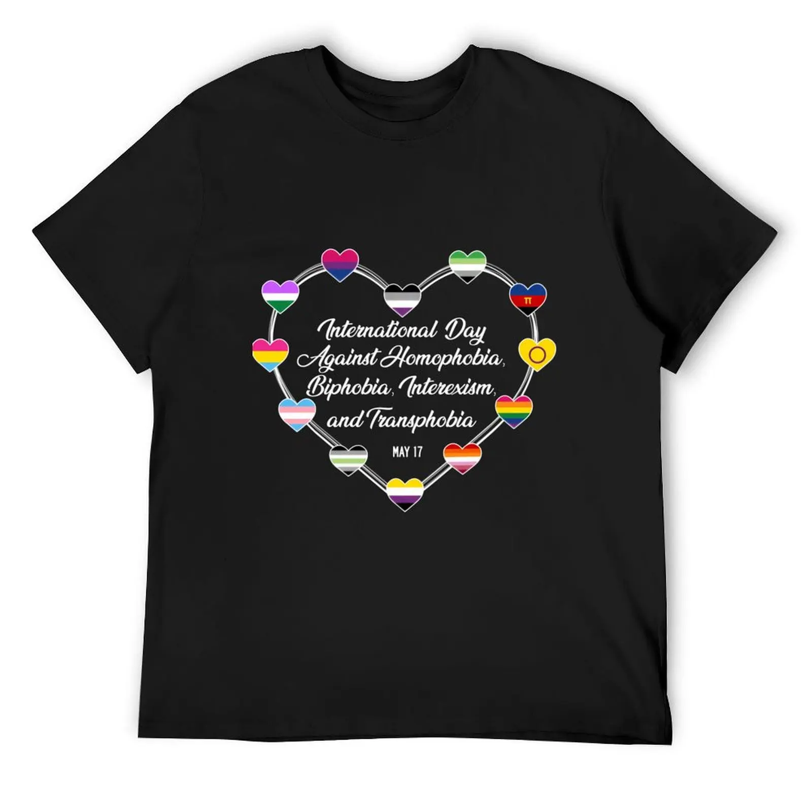 International Day Against Homophobia\t T-Shirt shirts graphic tees blanks anime t shirts mens t shirt