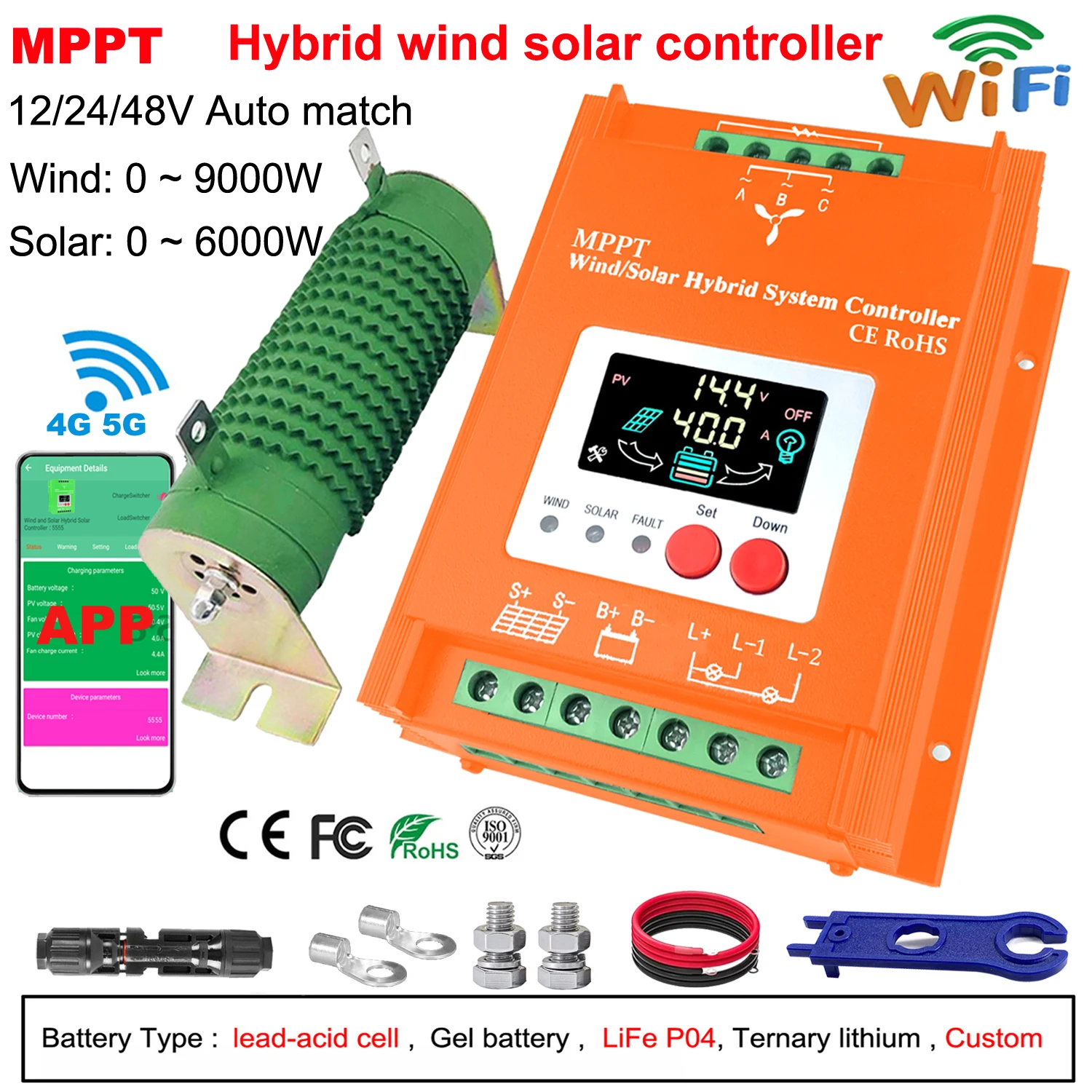 3000W 12V24V48V Hyb… - image