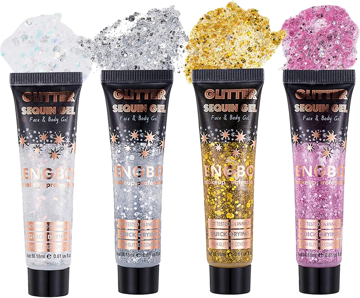 レーザースパンコールジェルフェイスボディグリッターアイシャドウジェルスパンコールナイトクラブボディローションステージメイク防水きらめく口紅