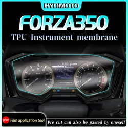 Dla Honda Forza NSS 350 2023 film Instrument reflektor tylny folia na światła przezroczysta folia ochronna akcesoria do modyfikacji