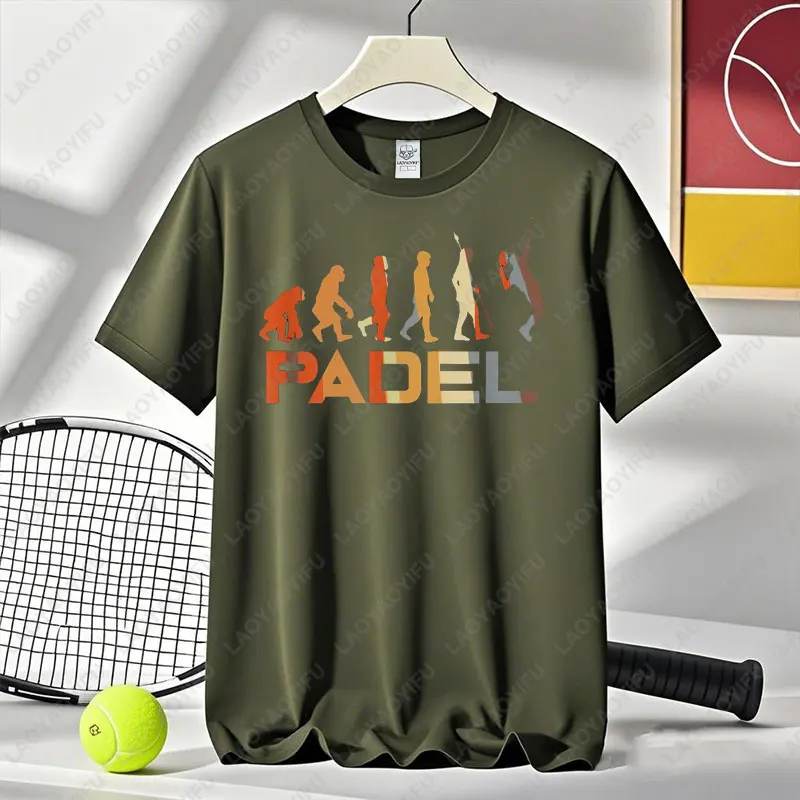 الرجال التي شيرت باديل لاعب مدرب هدية لمحبي باديل تطور تي شيرت تقليدي Harajuku الجرافيك تي شيرت لباس غير رسمي Camiseta القمم #6