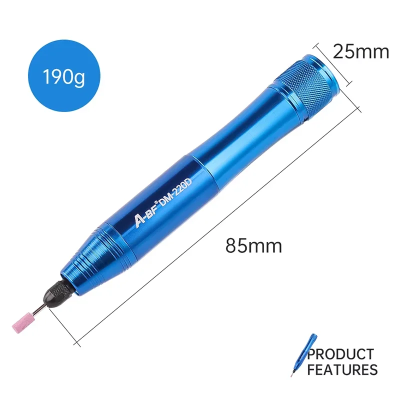 A-BF akülü Mini elektrikli matkap güç döner araçları 3.7V ev DIY parlatma aksesuarları ile Dremel gravür kesme kalem aracı