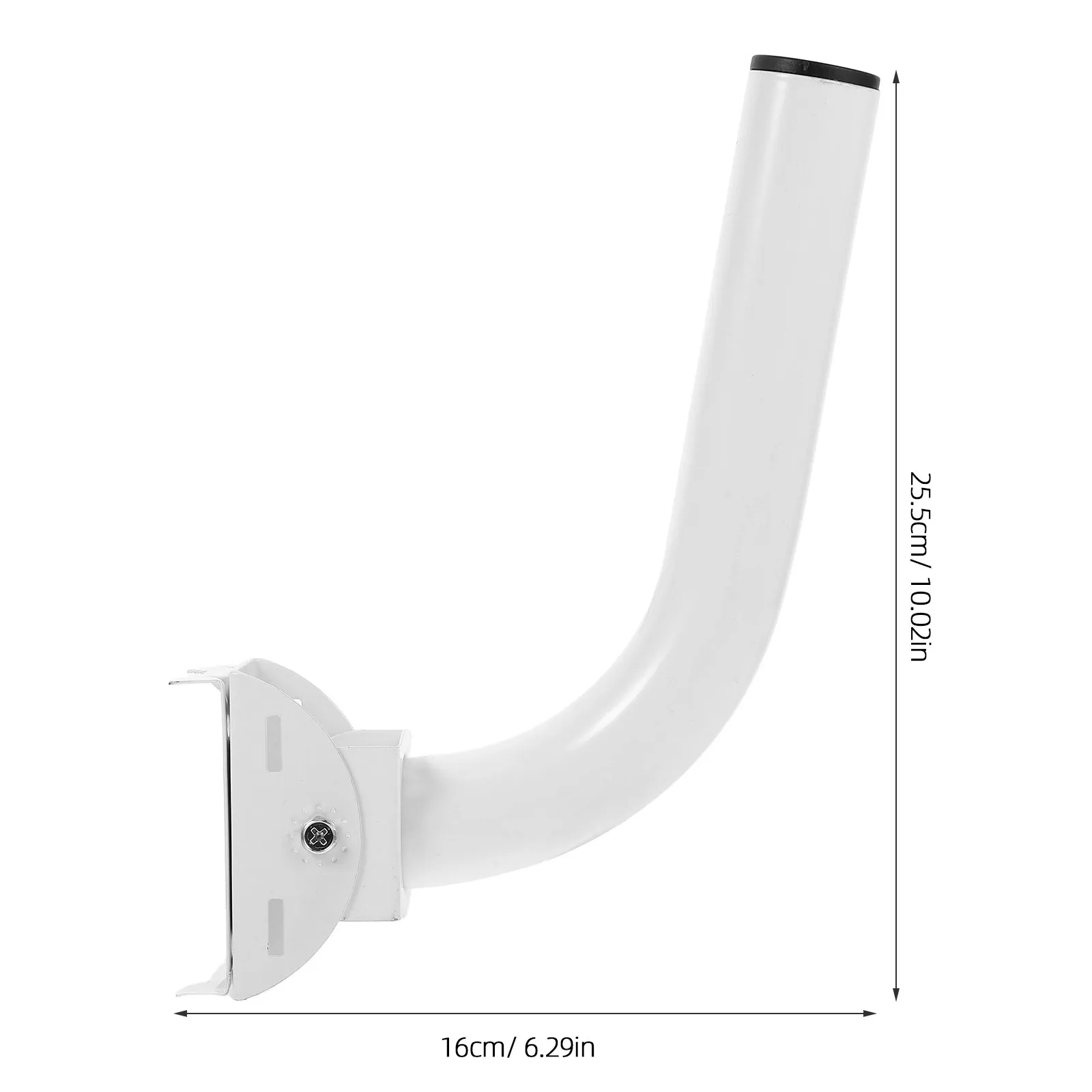 Universal Wireless Bridge Bracket Adjustable Wall Mount Outdoor Pole Mount Bracket for Antenna Access Points Surveillance