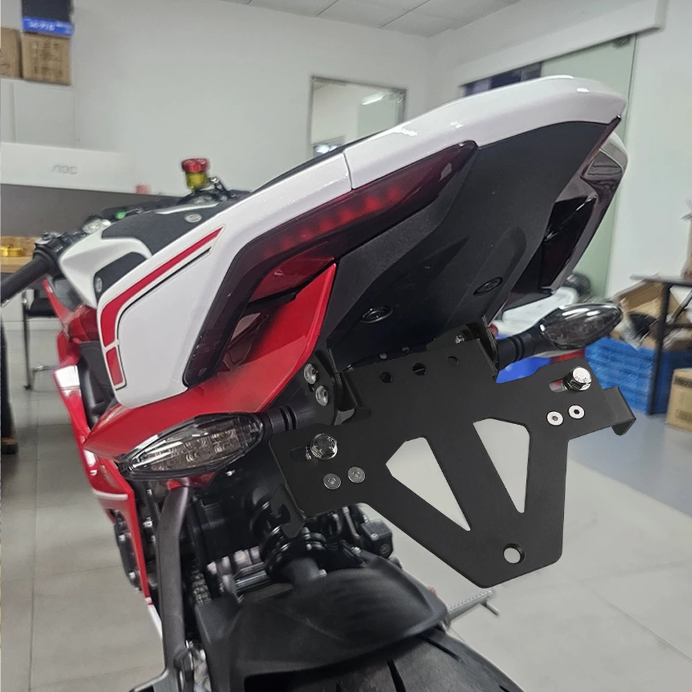 

Motorcycle License Plate Bracket Holder For Suzuki SV650 SV650 SV 650 ABS 2015-2021 SV650X SV 650 X 2018 2019 2020 2021 Parts