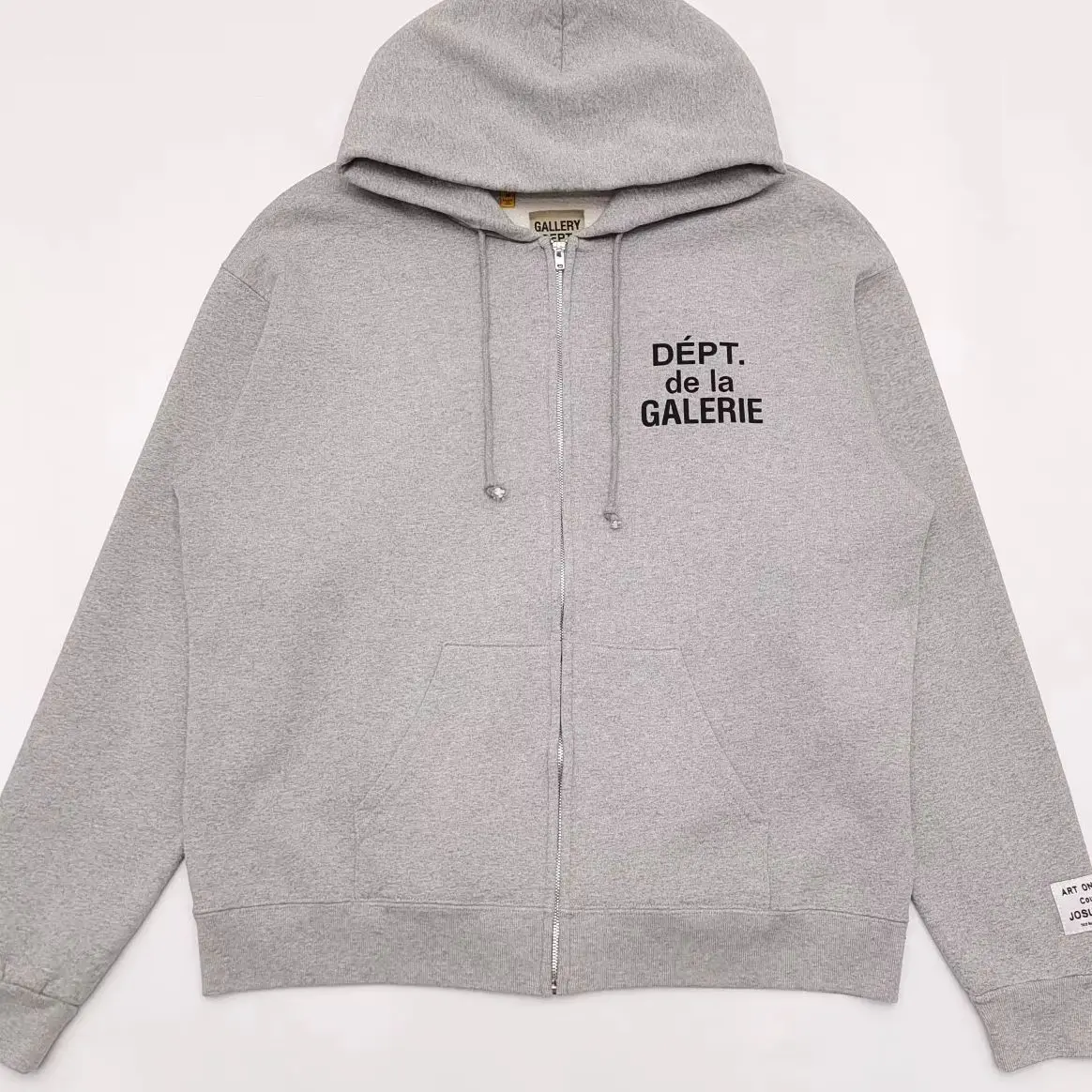 Gallery Dept French hooded sweater alphabet cardigan jacket