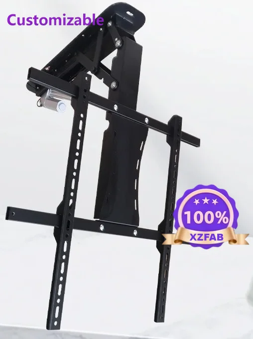 Factory Direct 2026 LCD TV Electric Hanger Ceiling Flip Bracket Remote Control Ceiling Hanger Ceiling Lifter Intelligent