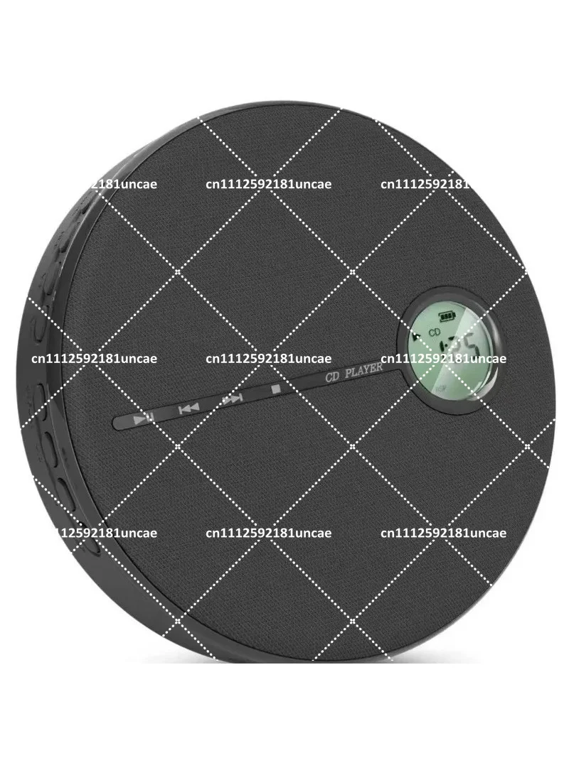 Portable Bluetooth CD Player with Fabric Design, Multi-Functional Home Speaker, Wireless Audio