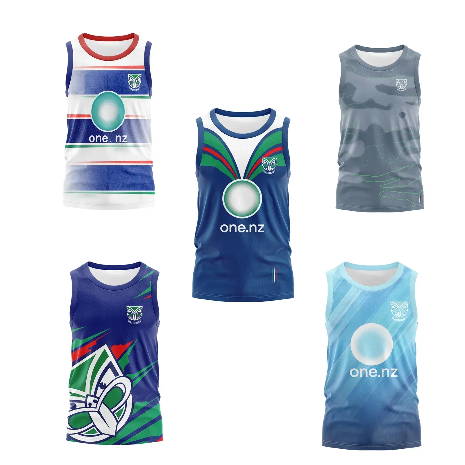 2024 Warriors Home/AwayRugby Vest Sport Singlet Customize