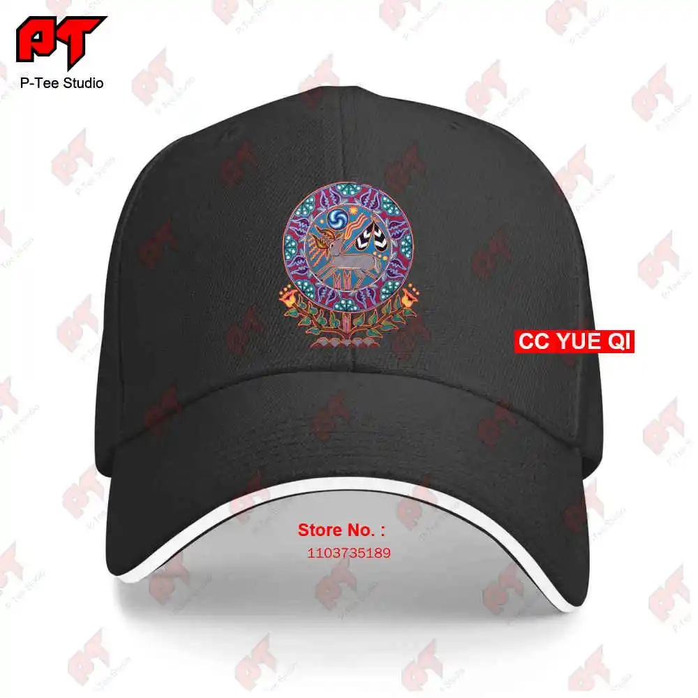 Huichol Peyote Deer Baseball Caps Truck Cap 862R