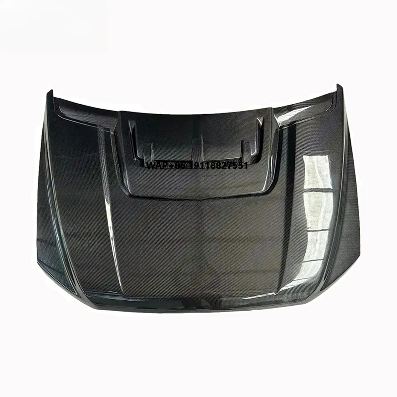 

Suitable for 2020+ Models Raptor F150 Version High Quality Carbon Fiber Engine Hood