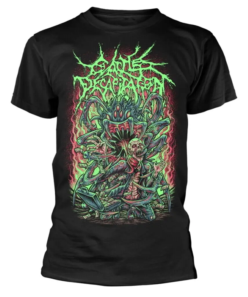 Camiseta de "Lost procuts" (color negro) de decapitación de ganado, ¡Nuevo y oficial!