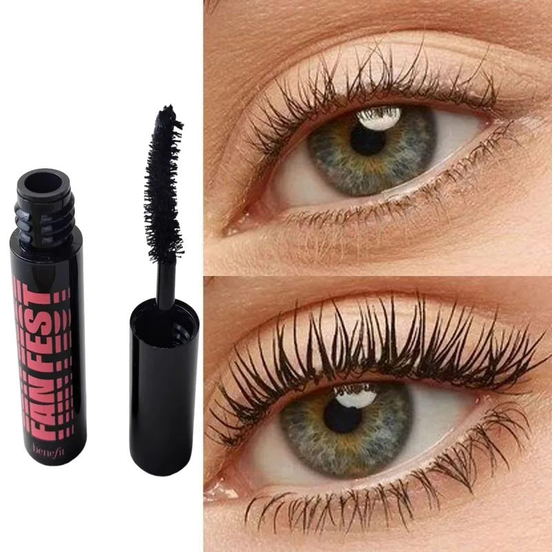 3g ขนาดตัวอย่างมาสคาร่ากันน้ําติดทนนานมาสคาร่าขนตา Curl ธรรมชาติ, ขนตายาว Volumizing Dinning