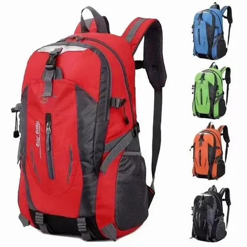 Bolsa de senderismo impermeable de gran capacidad para exteriores, 40L