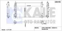 

346185 радиатор двигателя INSIGNIA SAAB 9 5