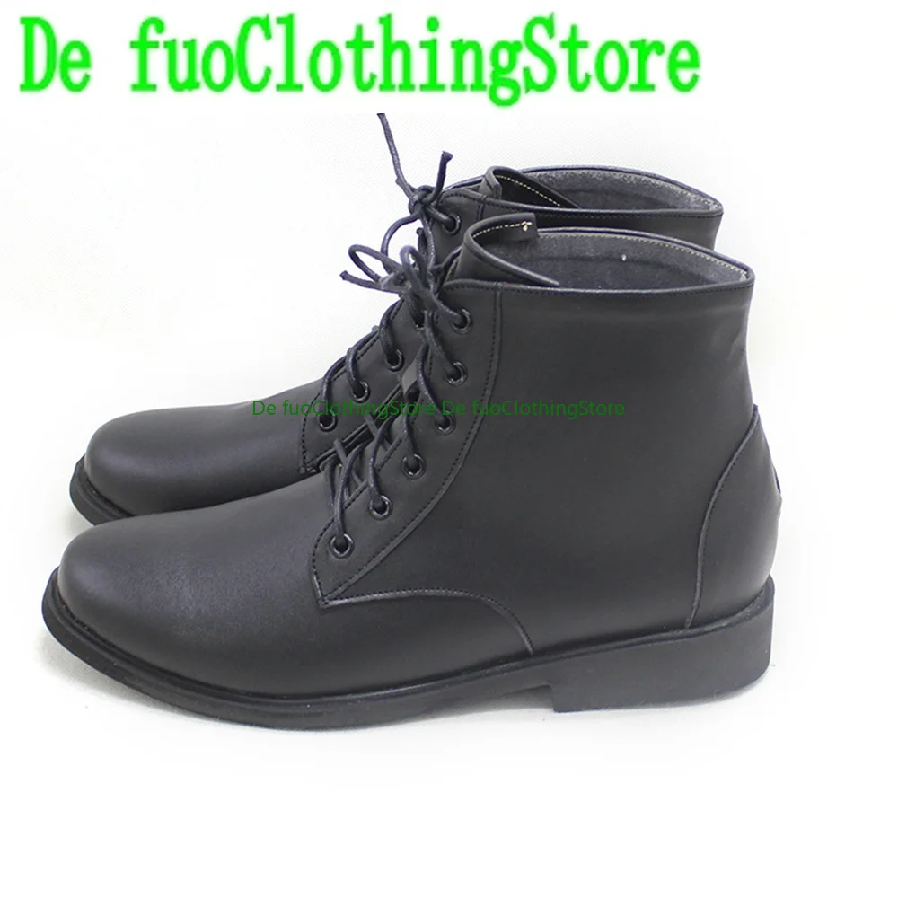 

Defuo Genzuki Tojiro Обувь для косплея Сапоги Игра Аниме Хэллоуин Рождественская обувь Магазин