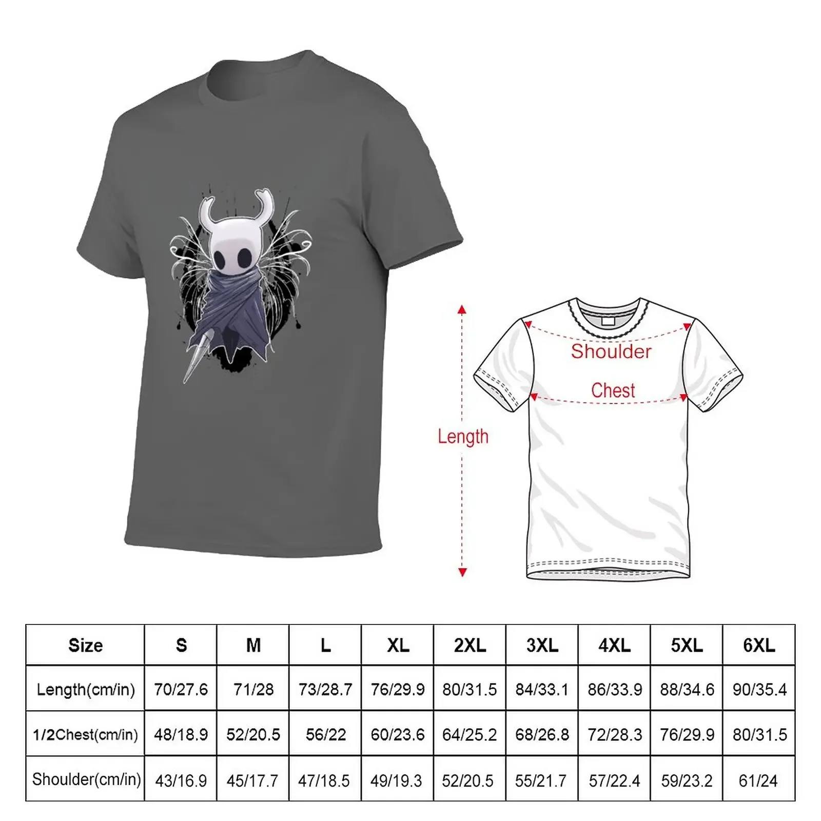 Hollow Knight 2020 T-Shirt korean fashion sports fans graphics mens graphic t-shirts big and tall