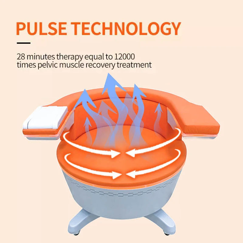 Электромагнитное кресло для стимуляции мышц тазового дна, без упражнений, Кегель для упражнений, лечение протечки мочи 14 Tesla