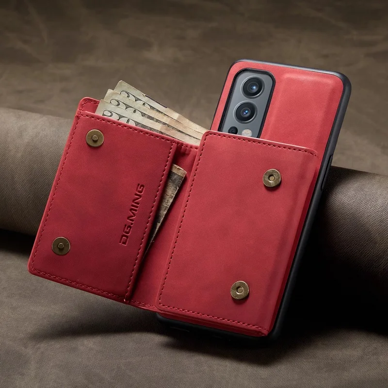 For One Plus Ｎord N200 Nord 2 Leather Case For One Plus 9R 9RT 9 PRO Wallet Leather Case With Stand Multifunction Magnetic Case