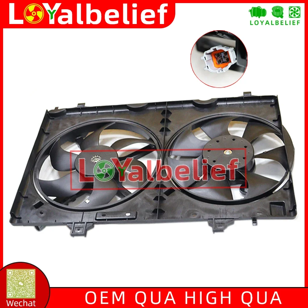 AUTO SRadiator Cooling Fan Motor For Renault Koleos HY 2.5 16V M4383003 21481JY00A 21481JY20A