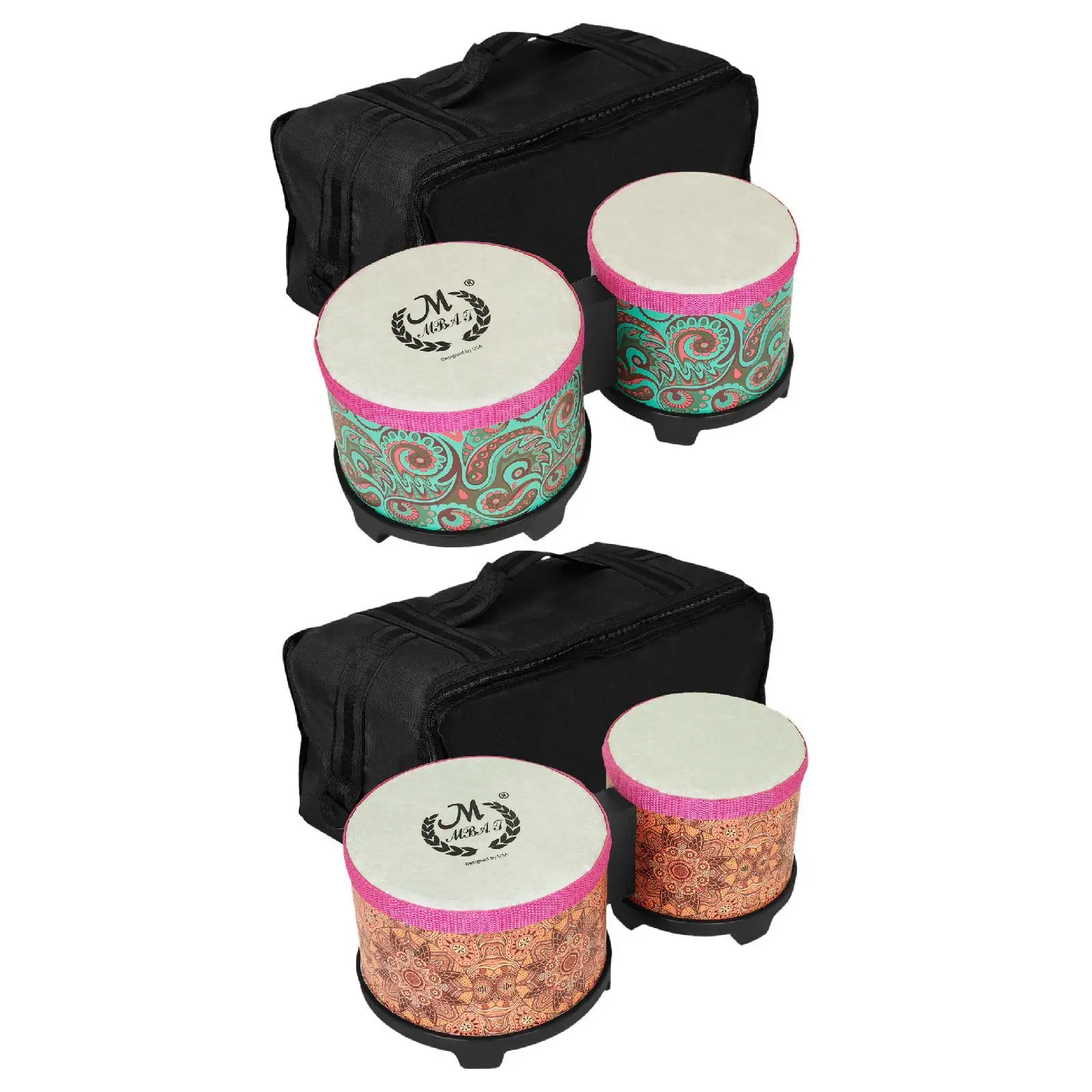 

Bongo Drum Playing Dancing Hand Drum for Beginners Adults Kids Birthday Gift