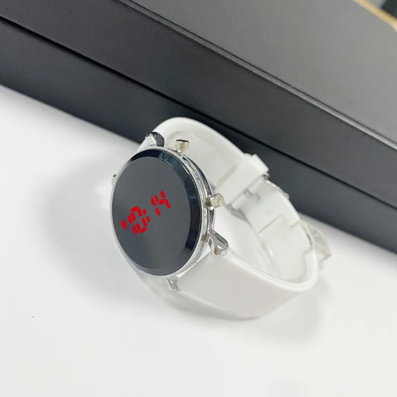 ساعات رقمية عصرية للنساء ساعة LED بسيطة للرجال بحزام من السيليكون ساعة رياضية كاجوال للسيدات ساعة هدية relogio feminino #5