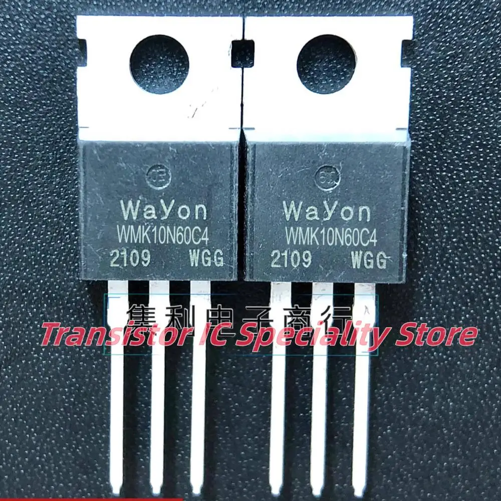 5PCS-10PCS  WMK10N60C4  600V MOS TO-220F Imported  Original  Quick Delivery