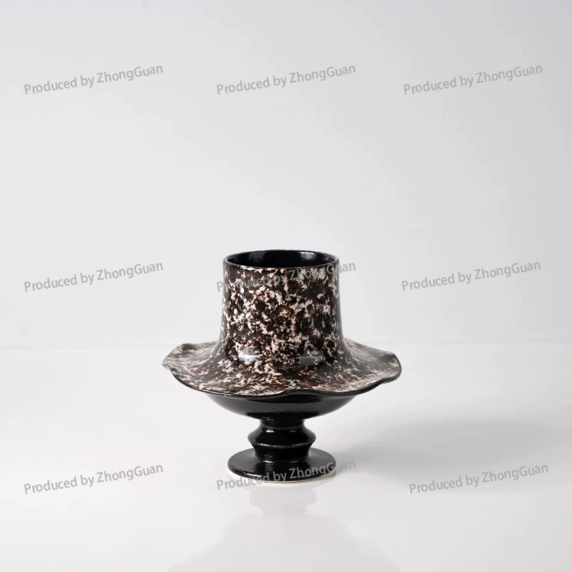 Flower Ware Advanced Sense Retro Creative Decoration Flower Ware Ornament French Medieval Texture Vase Home Decoration Ornament