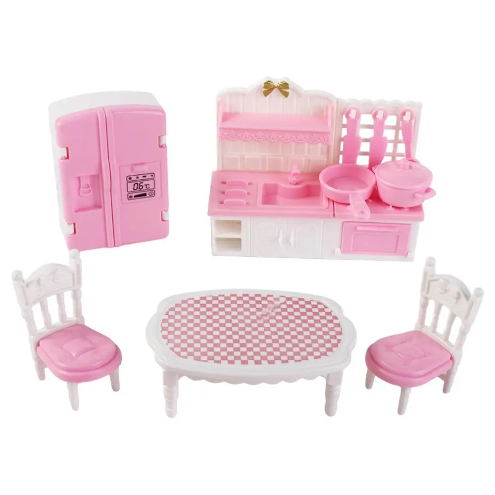 Mini-Möbel Simulationsmöbel Hauszubehör Puppenhaus-Möbel Miniaturmöbel Sessel-Sofa-Set