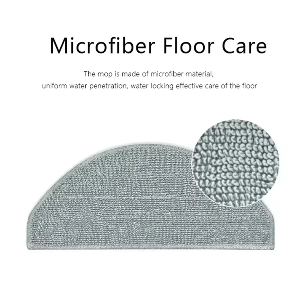 For Xiaomi S20 E12 E10 B112 robot vacuum cleaner Accessories, main brush side brush mop cloth HEPA filter spare parts