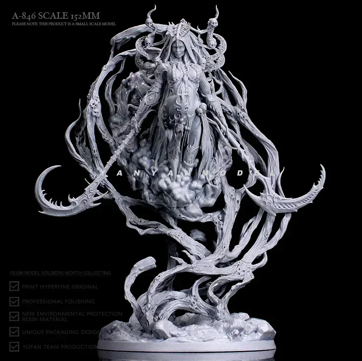 152MM Resin Model Kit  DIY Assembly and Painting   A-846