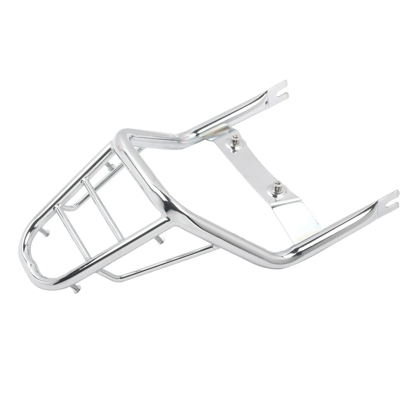 Motorcycle Rear Luggage Rack Moto Chrome Tail Rack Carrier Bracket Kit For Honda Z125 Monkey 125 2018-2022 New Cafe Racer Parts