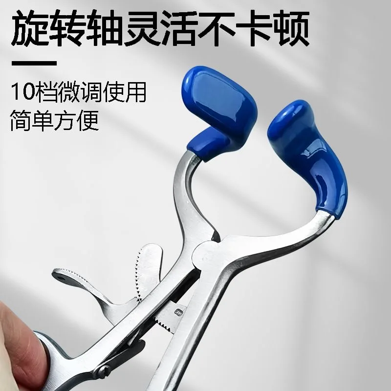 Adjustable Fixed Metal Stainless Steel Appliance for Oral Opening, Rehabilitation and Mouth Opening Exercises