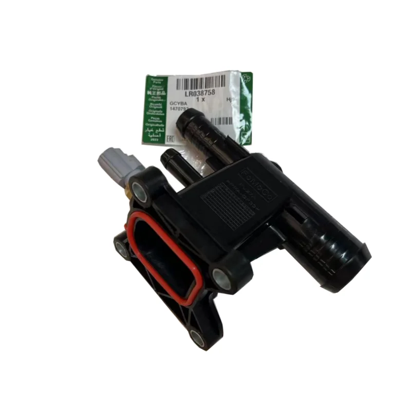 

New Engine Coolant Thermostat OEM: LR038758 LR025564 For Ford Edge Escape Explorer Focus Taurus 2.0 2.3 Water Outlet With Sensor