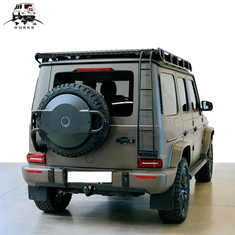 W464 G63 spare tire carrier for G-class W463A carbon fiber W463A spare wheel carrier with bracket