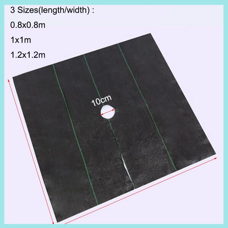 Tree Weed Control Ground Cover Breathable and Moisturizing Degradation Protection Cover Non-Woven Orchard B2