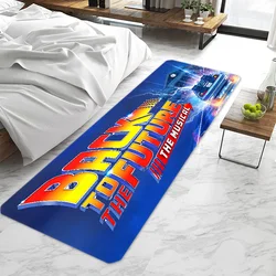 Back To The Future Door Mat Entrance Doormat Non-slip Washable Kitchen Carpet Living Room Hallway Rugs Door Mats Bathroom Bath