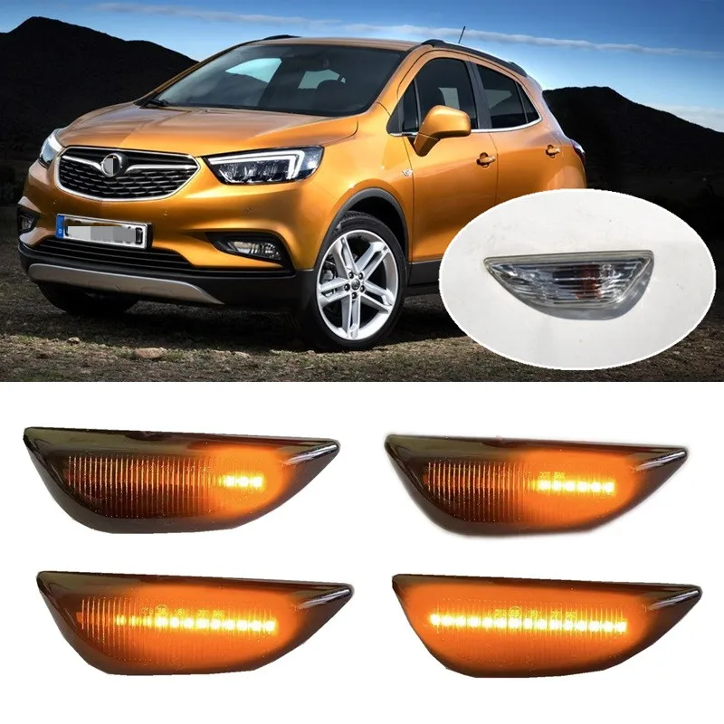 

Подходят для Chevrolet Trax, Opel, Vauxhall, Mokka X, динамический фонарь, боковой маркер, сигнал, ретранслятор