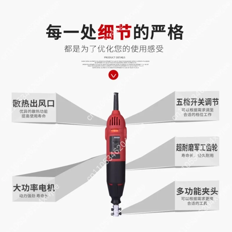 Electric & Pneumatic Reciprocating File Tool, Oscillating Multi-Tool for Metal Wood Carving, Grinding Polishing DIY