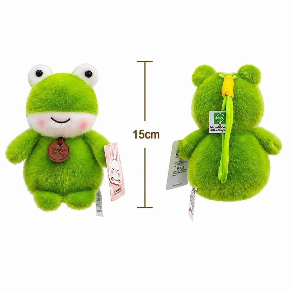 Cute 15cm Animal Pendants Sitting Design Bunny Cartoon Soft Sheep Pendants Gifts - view 6