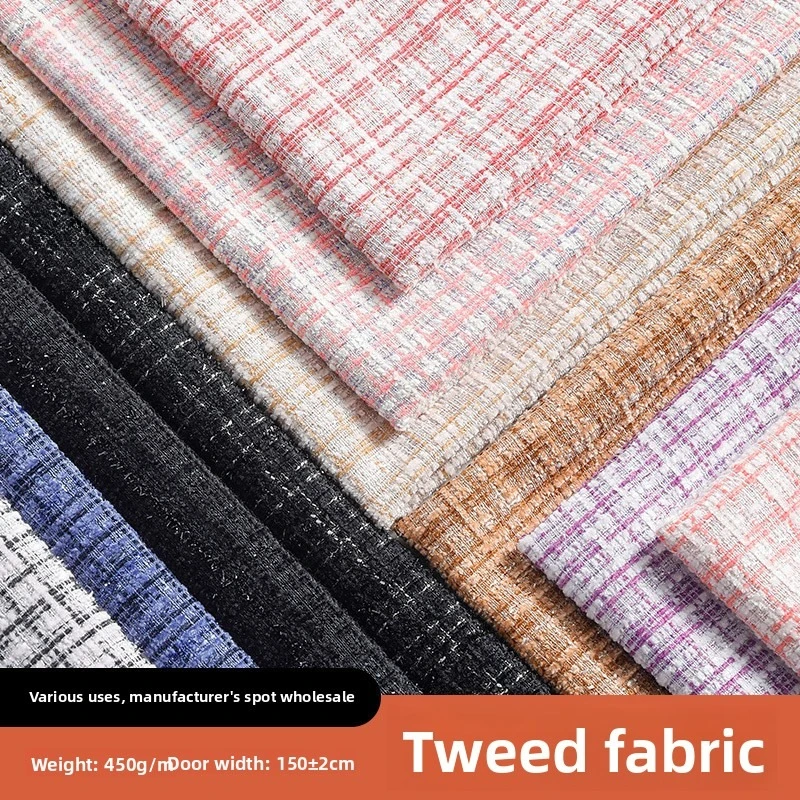 ผ้าทวีดสีเงินประกายลูเร็กซ์ ขา - Sewing Tweed บทวิจารณ์และราคา
