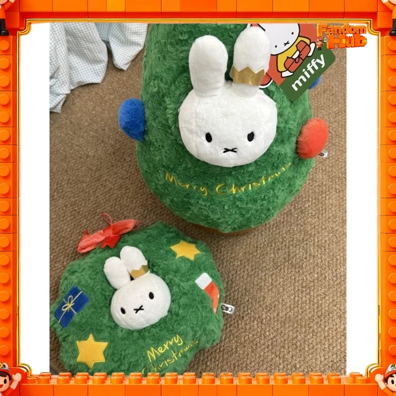 Neuer echter Miffy-Schlüsselanhänger, Welle 2, stehende Haltung, Serie, niedliches Plüschpuppenspielzeug, Plüsch-Weihnachtsbaum-Kissen, Geschenk