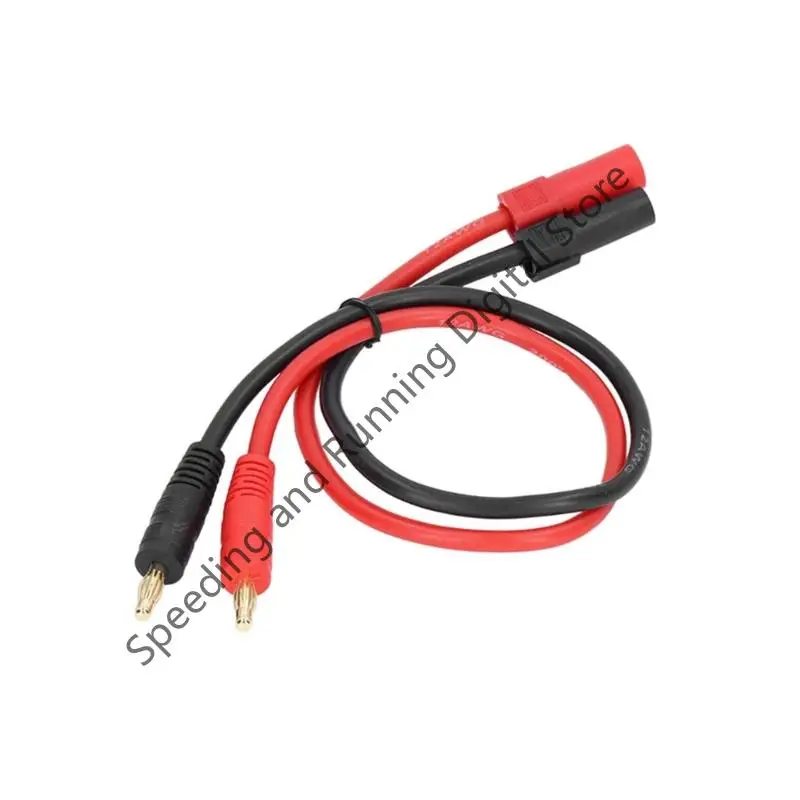 Q39D Silicone Wire XT150 to 4.0mm Banana Plugs Charging Cable 12AWG for Battery Charging, Routine Testing Work, Portable Battery