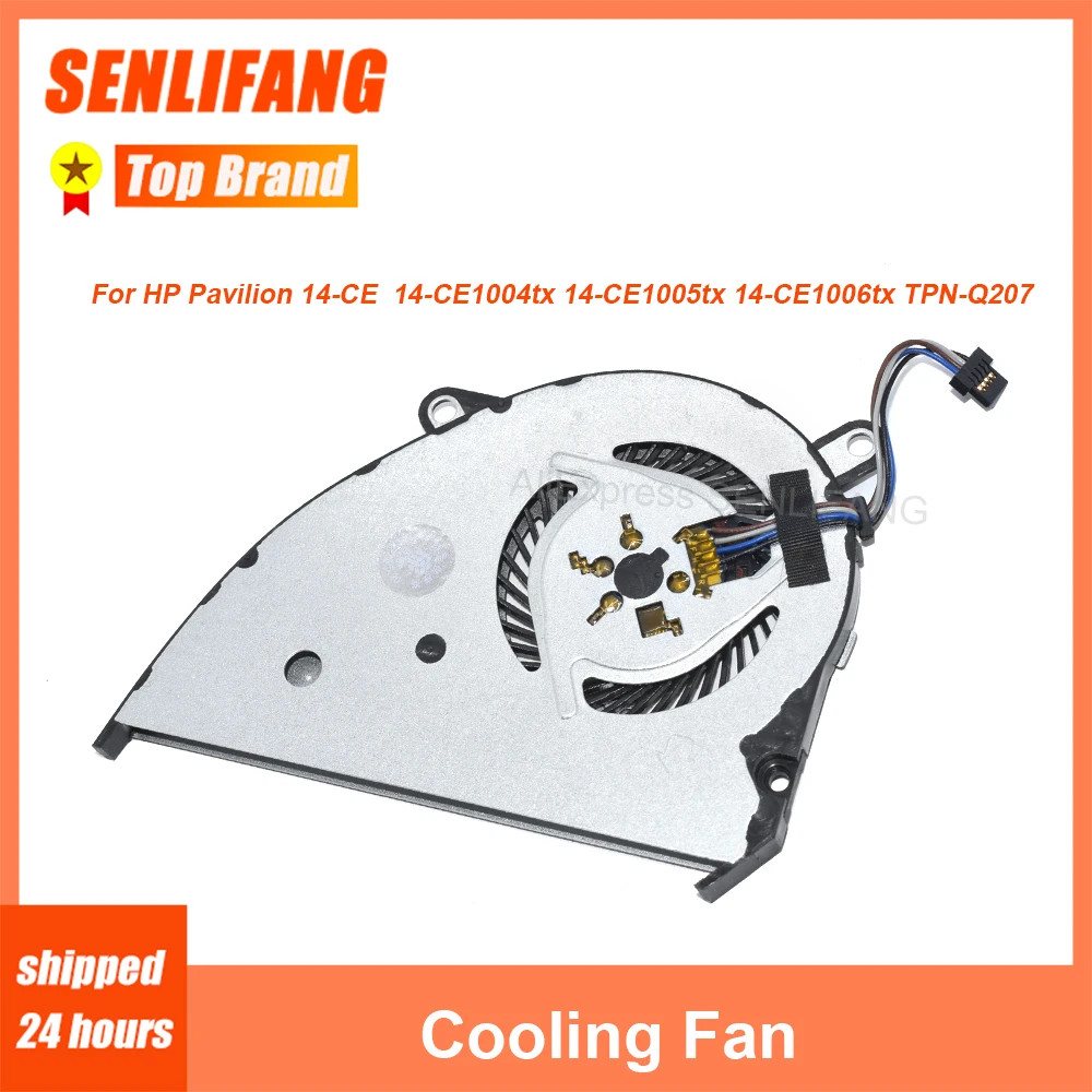 New For HP Pavilion 14-CE  14-CE1004tx 14-CE1005tx 14-CE1006tx TPN-Q207 L26368-001 NS85B00-17K17 CPU Cooling Fan