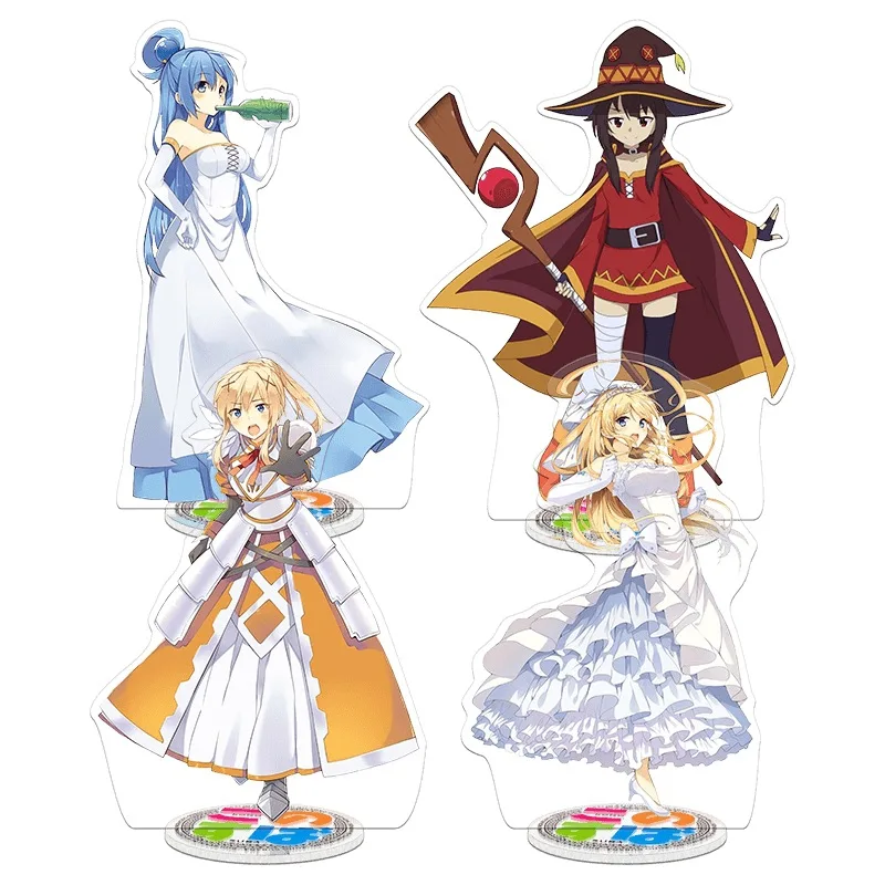 Anime KonoSuba: God's Blessing on This Wonderful World Acrylic Stand Action Figure Desktop Stand Model Gift