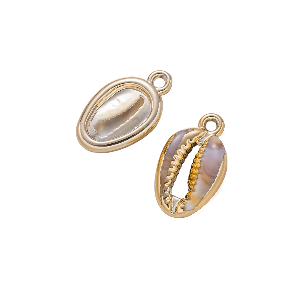 2pcs/Lot Acrylic Shell Pendant Summer Ocean Sea Charms For DIY Necklaces Bracelets Earrings Jewelry Making Supplies Accessories view 5
