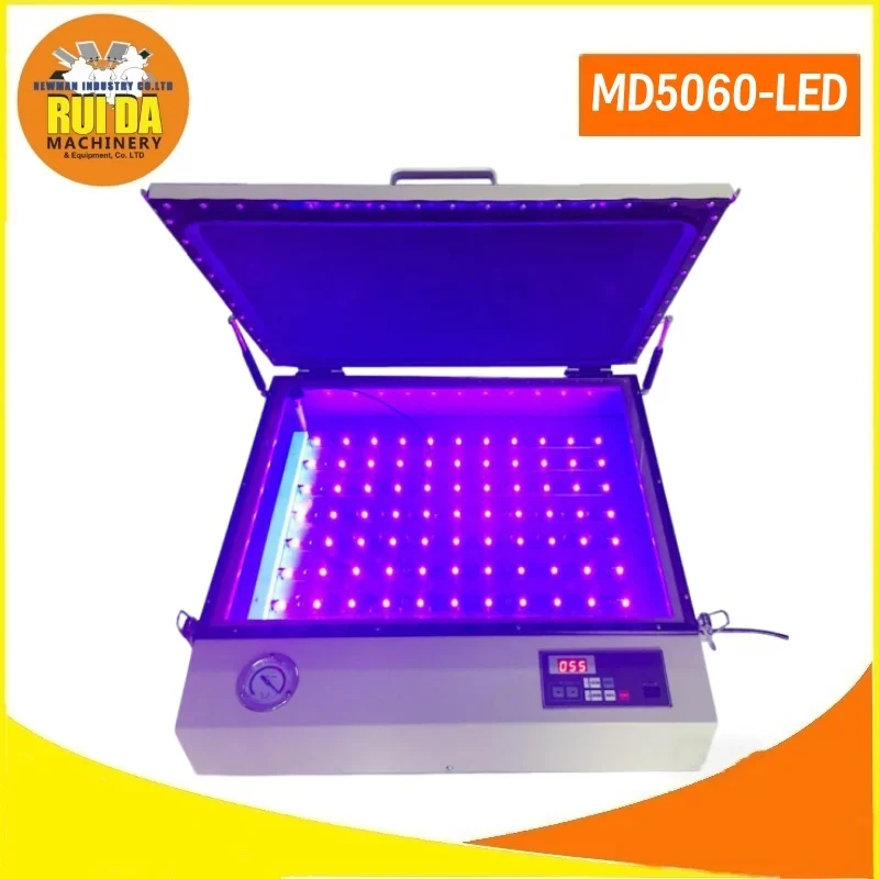 5060 Desktop LED Exposure Machine 500*600mm Vacuum Pre-Press Equipment For Screen Printing