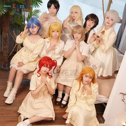 Lovelive Superstar Liella Cosplay Costume Sakurakoji Kinako Onitsuka Natsumi Heanna Sumire Cosplay Pajamas Women Cute Dress